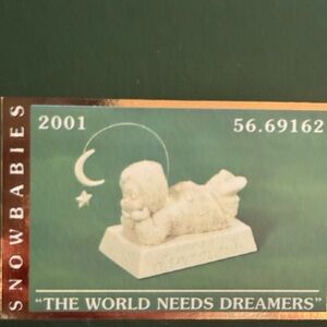 Snowbabies‎ Dreamers Figurine Department 56 2001 Collectible